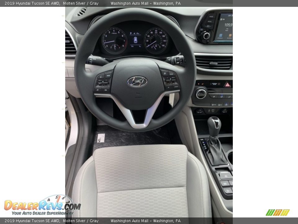 2019 Hyundai Tucson SE AWD Molten Silver / Gray Photo #14