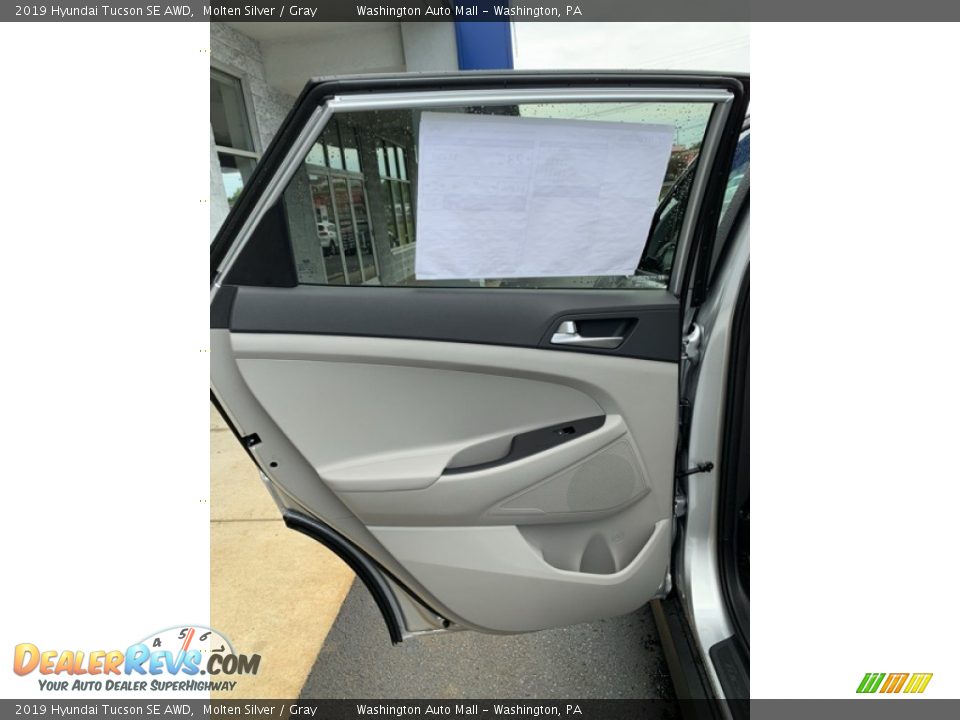 2019 Hyundai Tucson SE AWD Molten Silver / Gray Photo #17