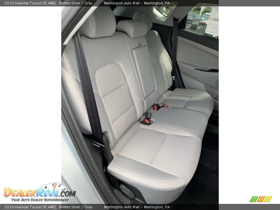 2019 Hyundai Tucson SE AWD Molten Silver / Gray Photo #25