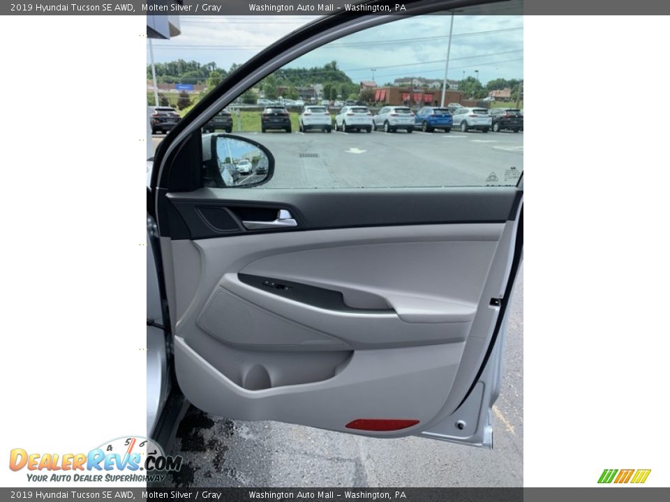 2019 Hyundai Tucson SE AWD Molten Silver / Gray Photo #27