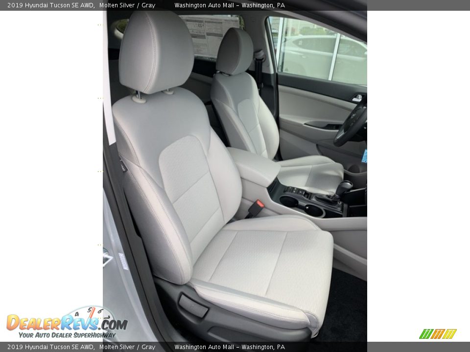 2019 Hyundai Tucson SE AWD Molten Silver / Gray Photo #28