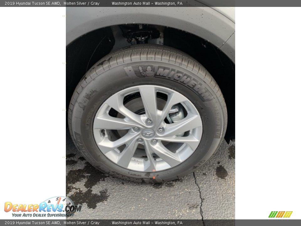 2019 Hyundai Tucson SE AWD Molten Silver / Gray Photo #30