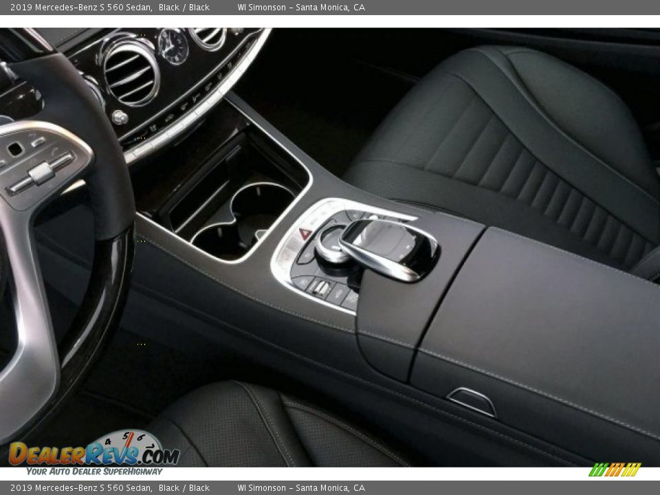 2019 Mercedes-Benz S 560 Sedan Black / Black Photo #7