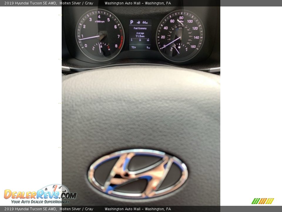 2019 Hyundai Tucson SE AWD Molten Silver / Gray Photo #31