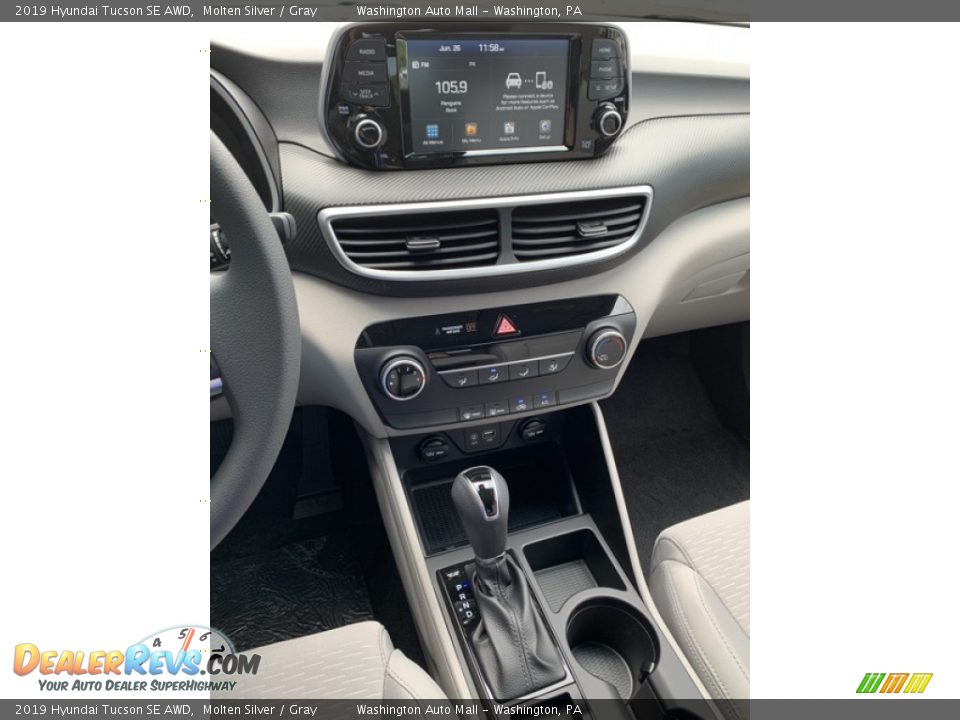 2019 Hyundai Tucson SE AWD Molten Silver / Gray Photo #32
