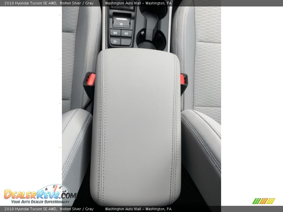2019 Hyundai Tucson SE AWD Molten Silver / Gray Photo #35