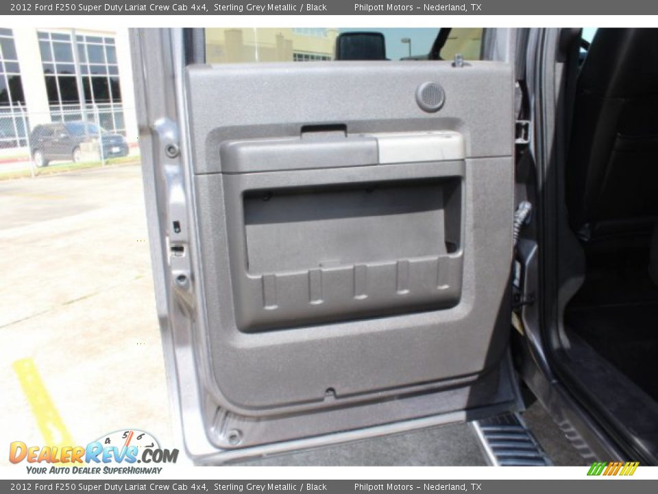 2012 Ford F250 Super Duty Lariat Crew Cab 4x4 Sterling Grey Metallic / Black Photo #19