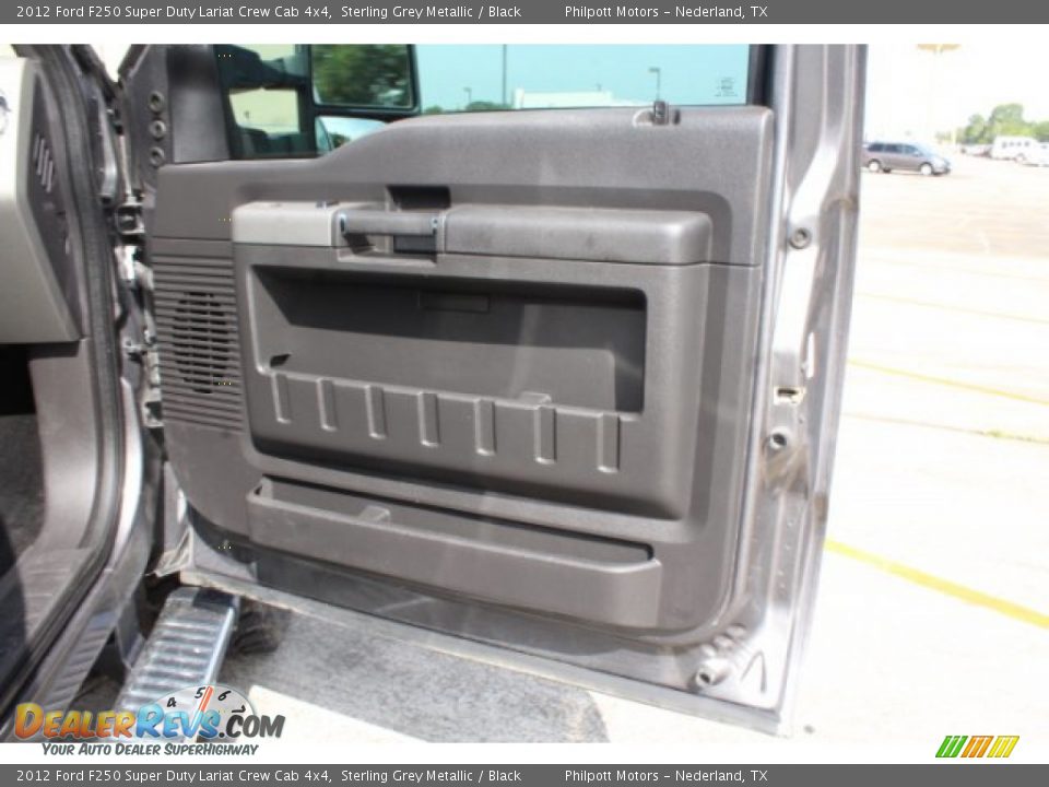 2012 Ford F250 Super Duty Lariat Crew Cab 4x4 Sterling Grey Metallic / Black Photo #27
