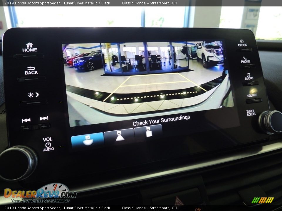 2019 Honda Accord Sport Sedan Lunar Silver Metallic / Black Photo #16