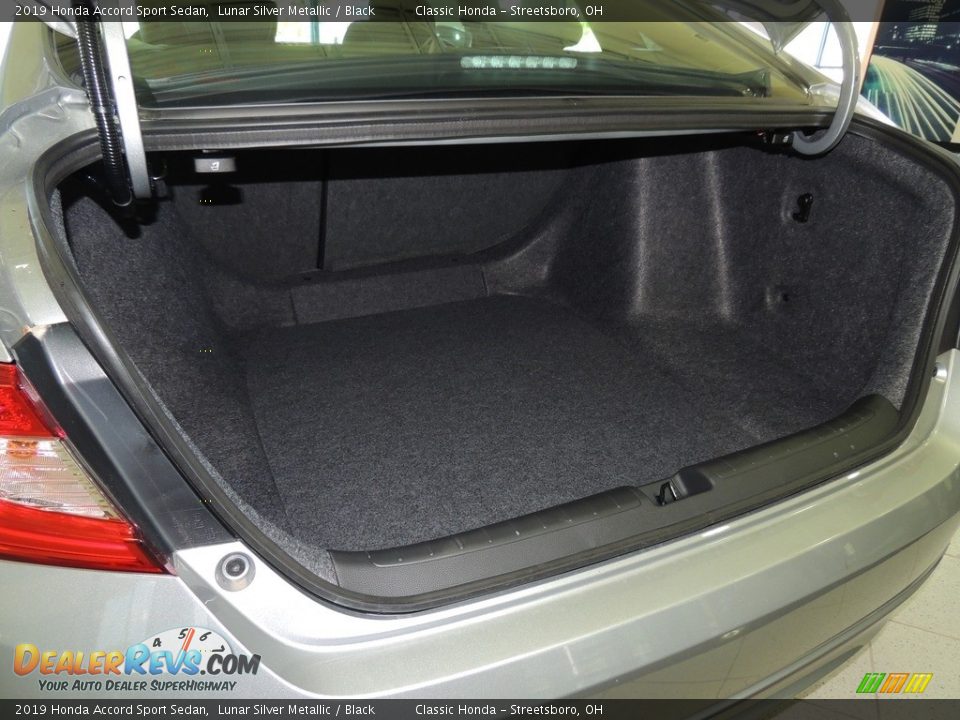 2019 Honda Accord Sport Sedan Lunar Silver Metallic / Black Photo #19
