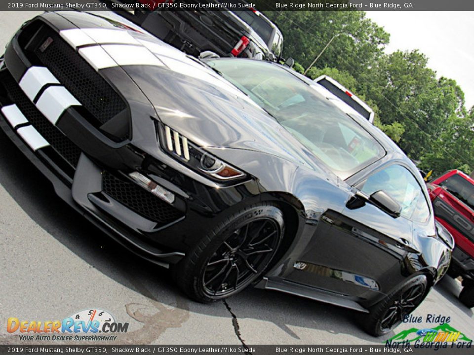 2019 Ford Mustang Shelby GT350 Shadow Black / GT350 Ebony Leather/Miko Suede Photo #32