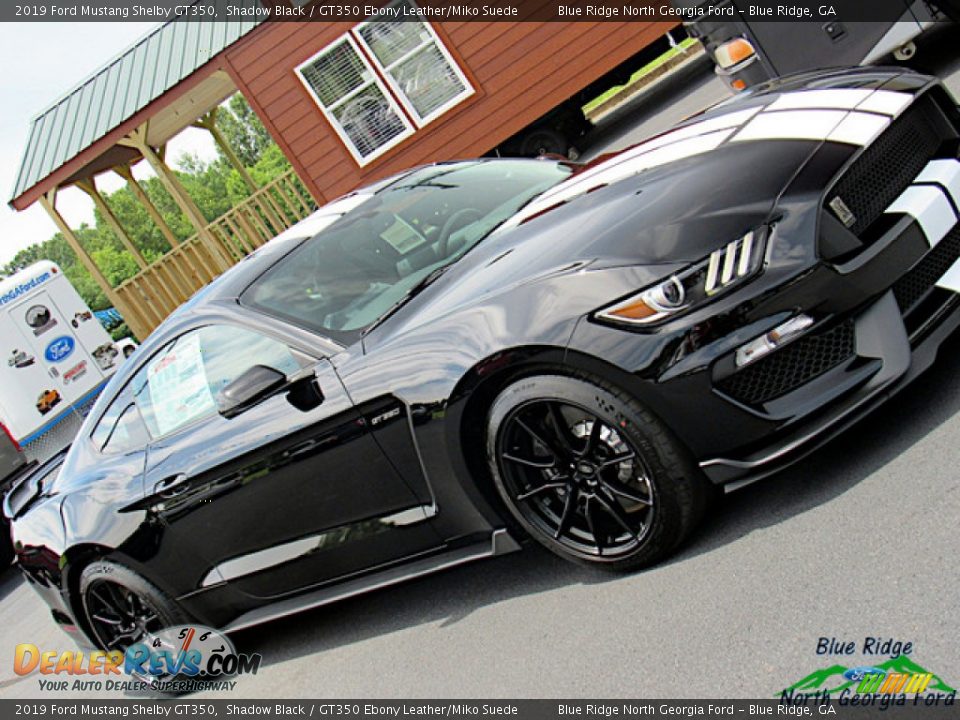 2019 Ford Mustang Shelby GT350 Shadow Black / GT350 Ebony Leather/Miko Suede Photo #33