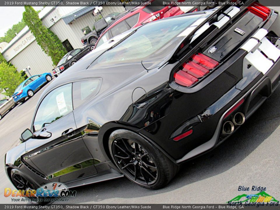 2019 Ford Mustang Shelby GT350 Shadow Black / GT350 Ebony Leather/Miko Suede Photo #35