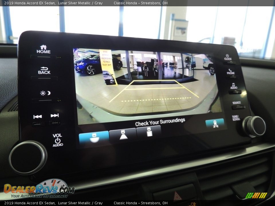 2019 Honda Accord EX Sedan Lunar Silver Metallic / Gray Photo #16