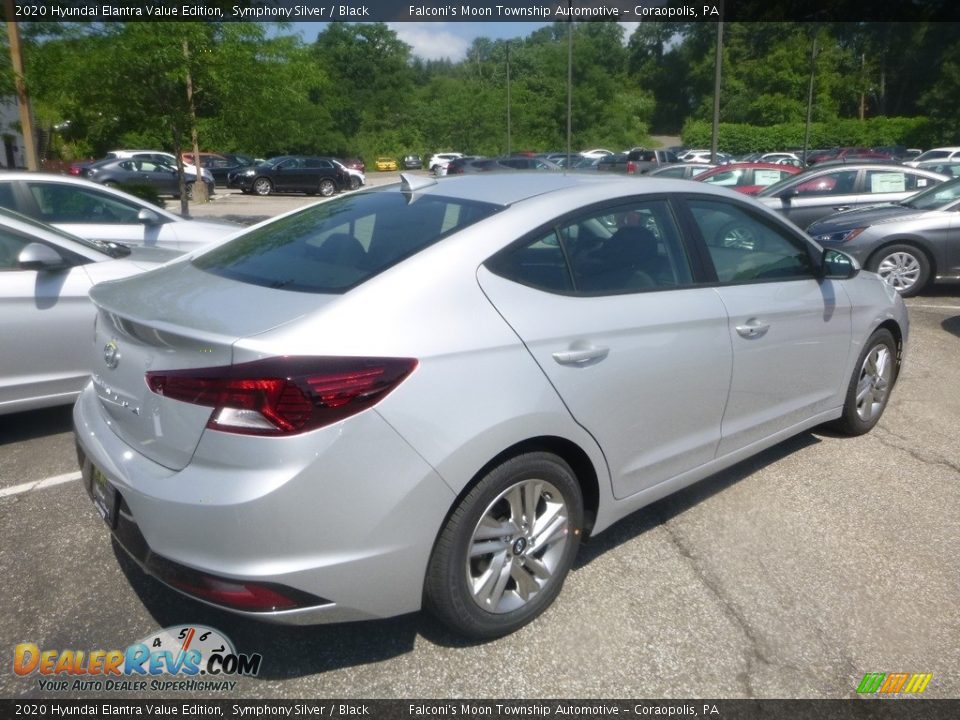 2020 Hyundai Elantra Value Edition Symphony Silver / Black Photo #2