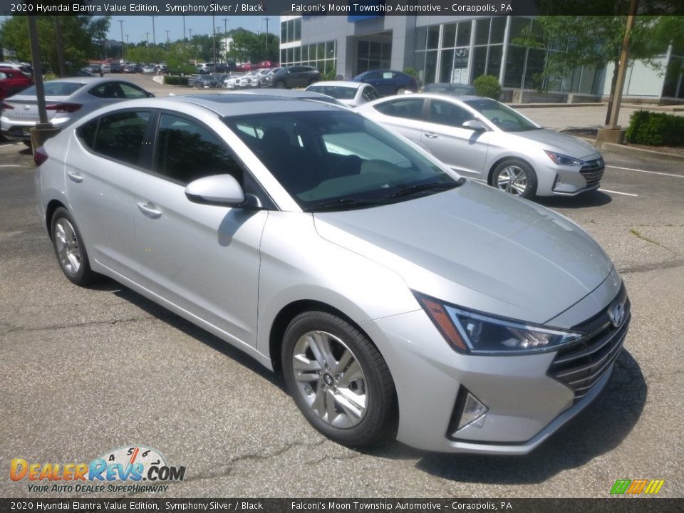 2020 Hyundai Elantra Value Edition Symphony Silver / Black Photo #3