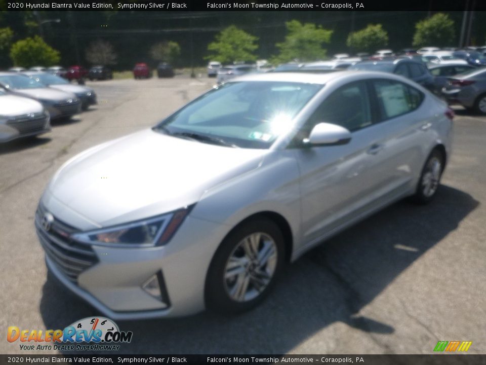 2020 Hyundai Elantra Value Edition Symphony Silver / Black Photo #5