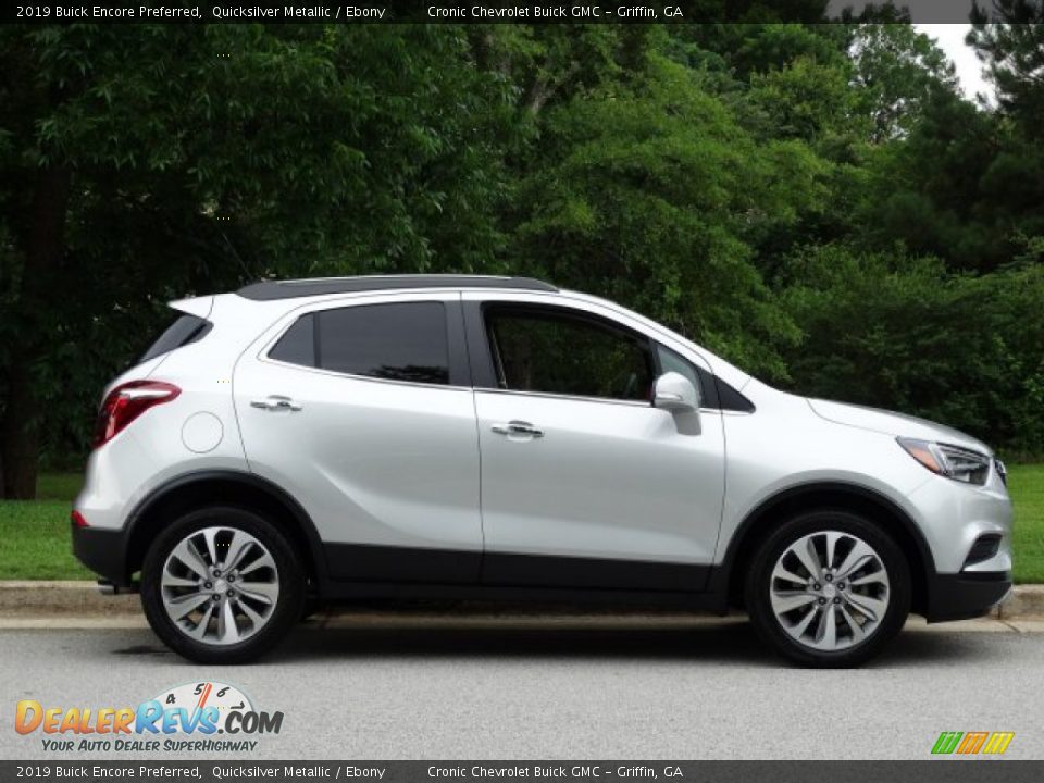 2019 Buick Encore Preferred Quicksilver Metallic / Ebony Photo #2