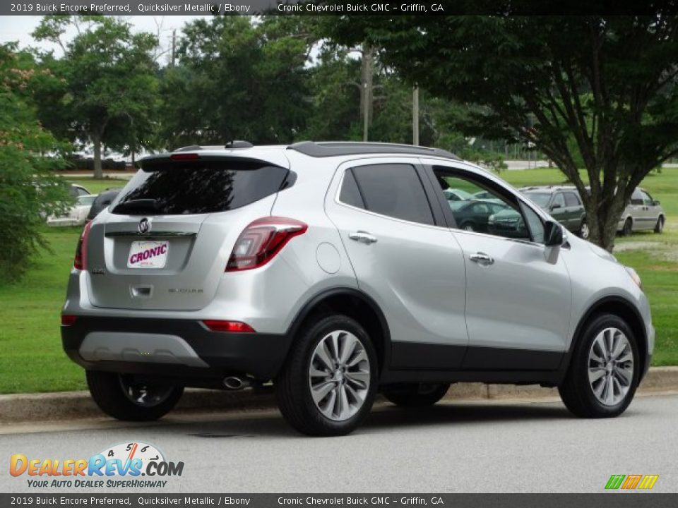 2019 Buick Encore Preferred Quicksilver Metallic / Ebony Photo #3