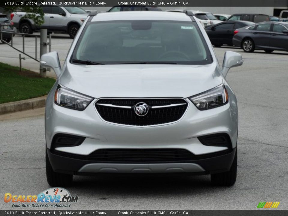 2019 Buick Encore Preferred Quicksilver Metallic / Ebony Photo #4
