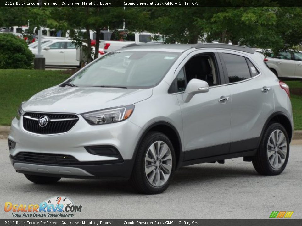 2019 Buick Encore Preferred Quicksilver Metallic / Ebony Photo #5