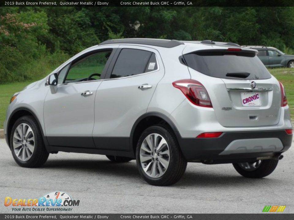 2019 Buick Encore Preferred Quicksilver Metallic / Ebony Photo #6