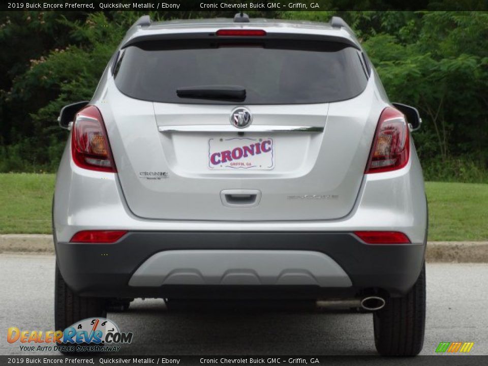 2019 Buick Encore Preferred Quicksilver Metallic / Ebony Photo #7