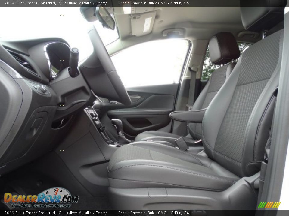 2019 Buick Encore Preferred Quicksilver Metallic / Ebony Photo #13