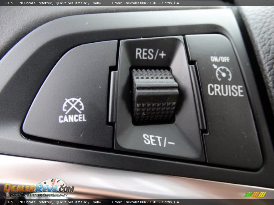 2019 Buick Encore Preferred Quicksilver Metallic / Ebony Photo #14