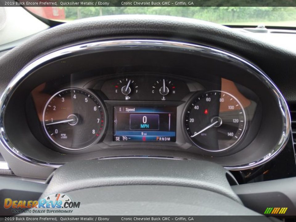 2019 Buick Encore Preferred Quicksilver Metallic / Ebony Photo #16