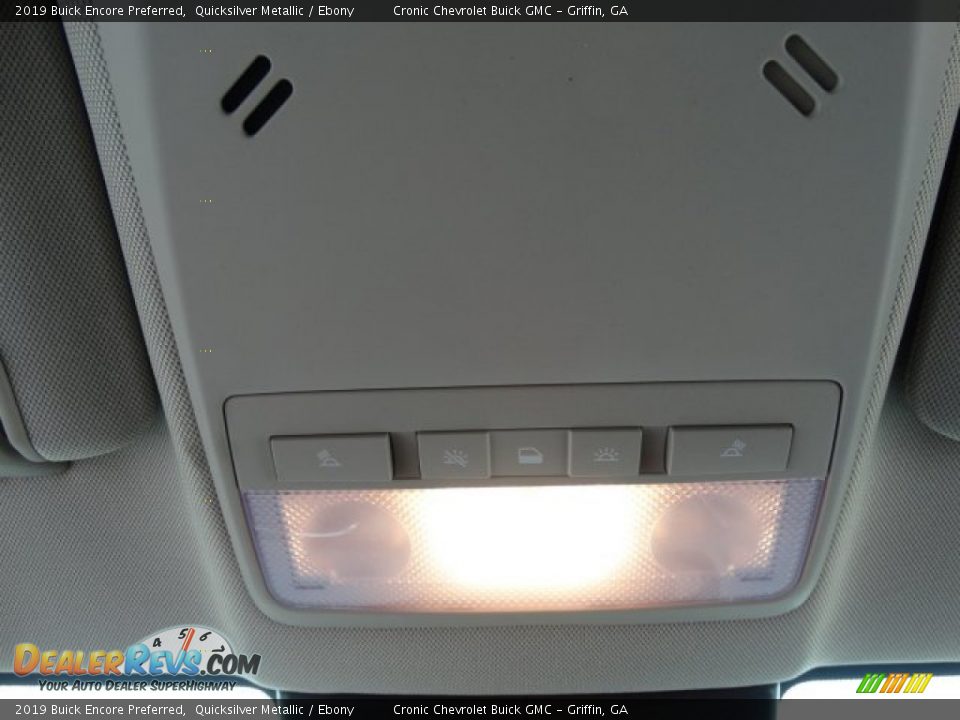 2019 Buick Encore Preferred Quicksilver Metallic / Ebony Photo #20