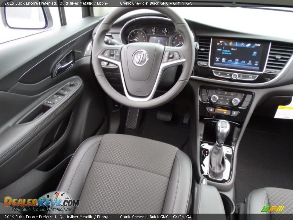 2019 Buick Encore Preferred Quicksilver Metallic / Ebony Photo #23