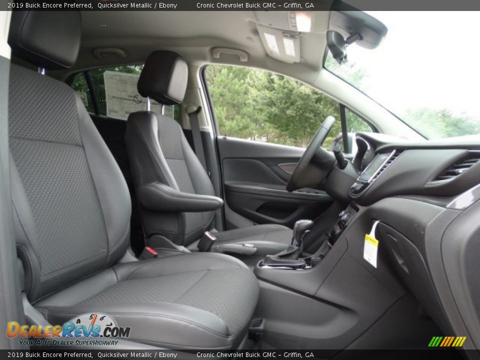 2019 Buick Encore Preferred Quicksilver Metallic / Ebony Photo #26