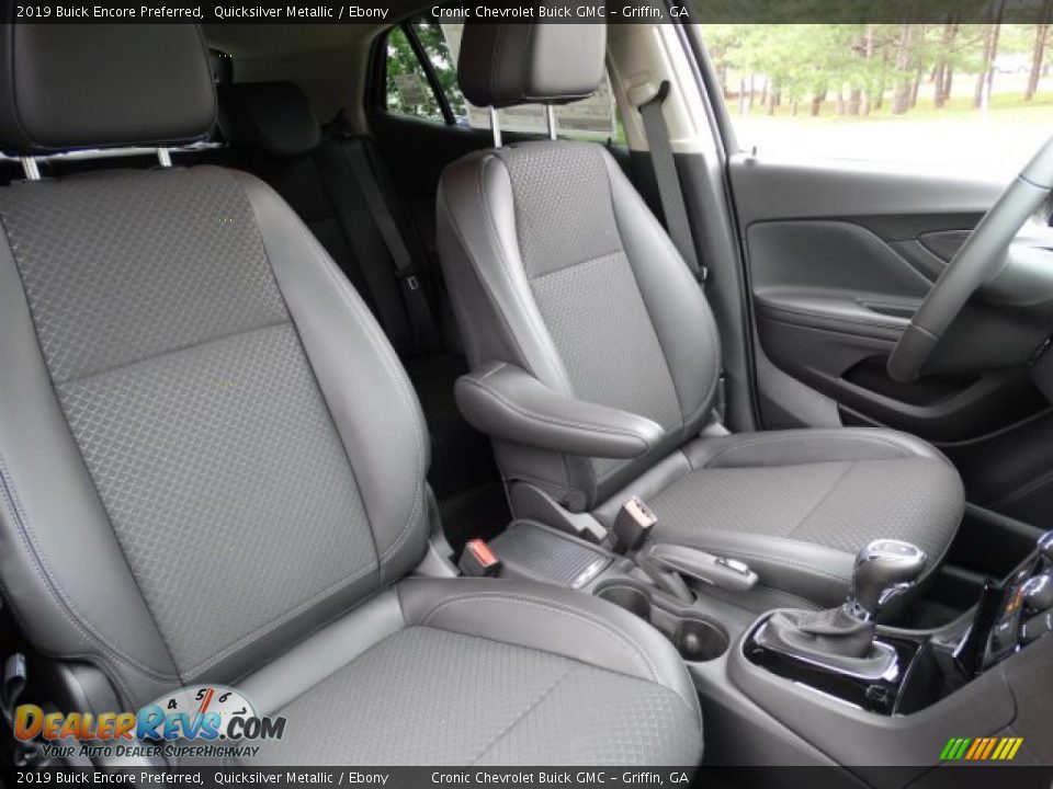 2019 Buick Encore Preferred Quicksilver Metallic / Ebony Photo #27