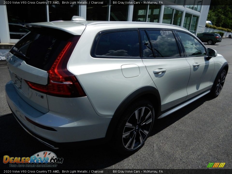 2020 Volvo V60 Cross Country T5 AWD Birch Light Metallic / Charcoal Photo #2