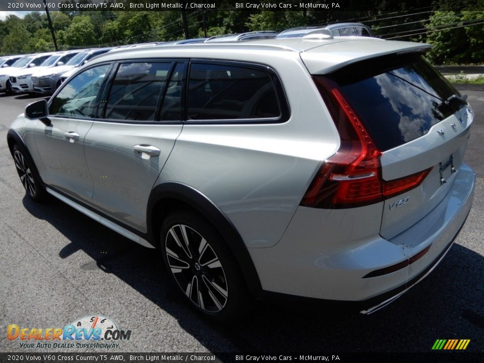 2020 Volvo V60 Cross Country T5 AWD Birch Light Metallic / Charcoal Photo #4