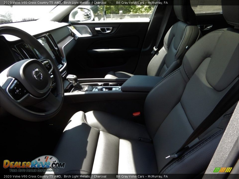 Front Seat of 2020 Volvo V60 Cross Country T5 AWD Photo #7