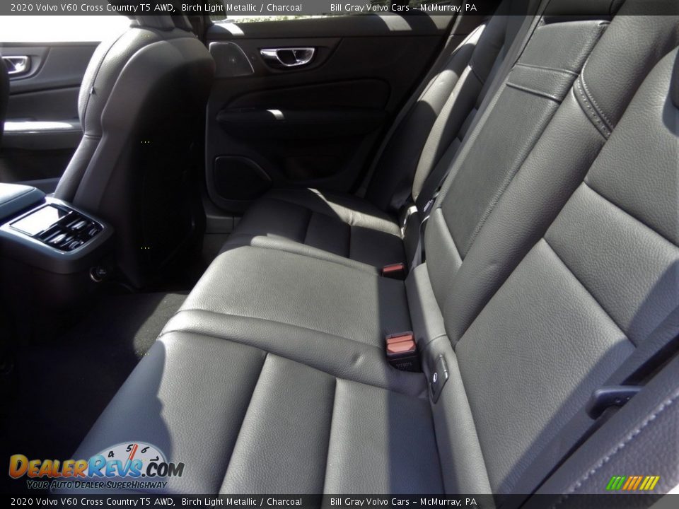 Rear Seat of 2020 Volvo V60 Cross Country T5 AWD Photo #8