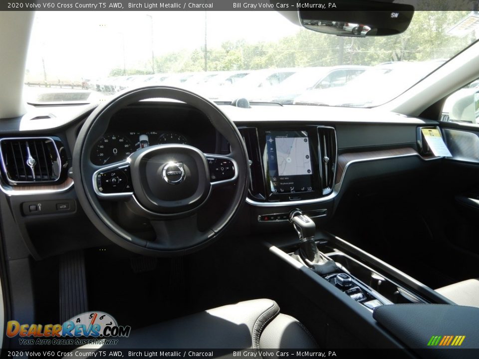 Dashboard of 2020 Volvo V60 Cross Country T5 AWD Photo #9