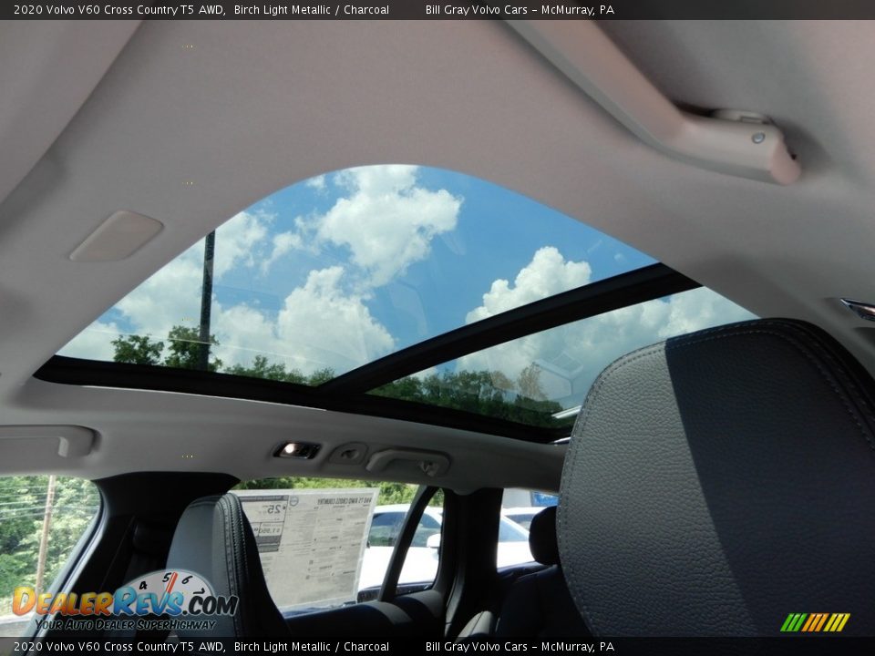 Sunroof of 2020 Volvo V60 Cross Country T5 AWD Photo #12