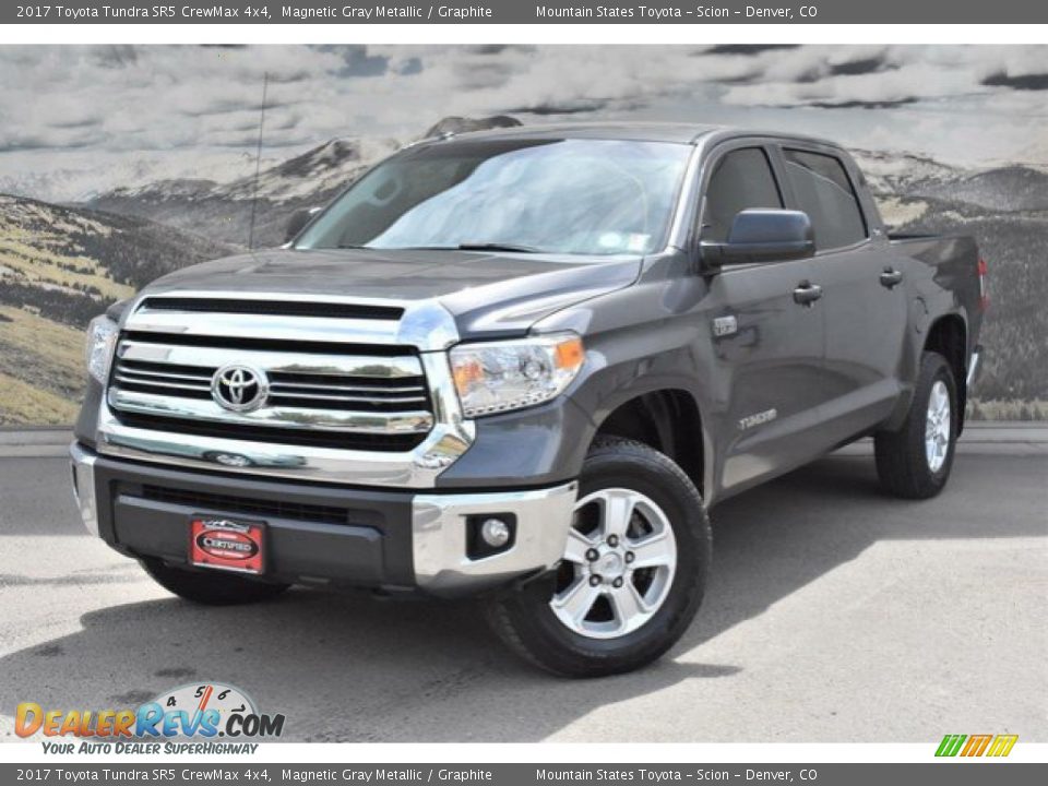 2017 Toyota Tundra SR5 CrewMax 4x4 Magnetic Gray Metallic / Graphite Photo #5