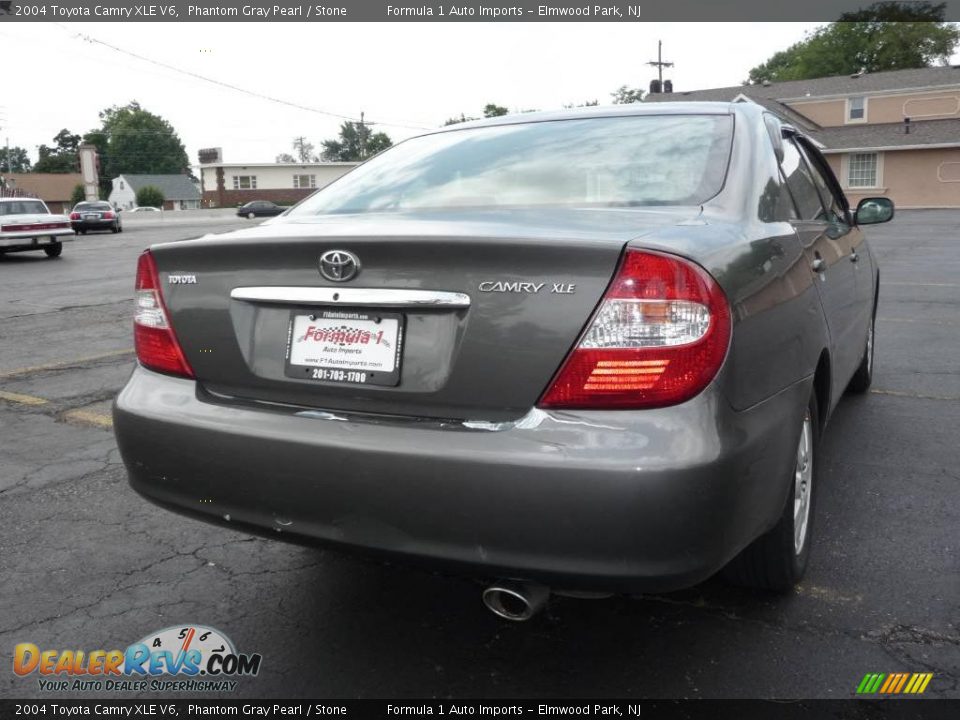 2004 Toyota Camry XLE V6 Phantom Gray Pearl / Stone Photo #15