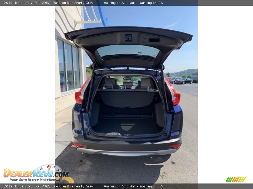 2019 Honda CR-V EX-L AWD Obsidian Blue Pearl / Gray Photo #20