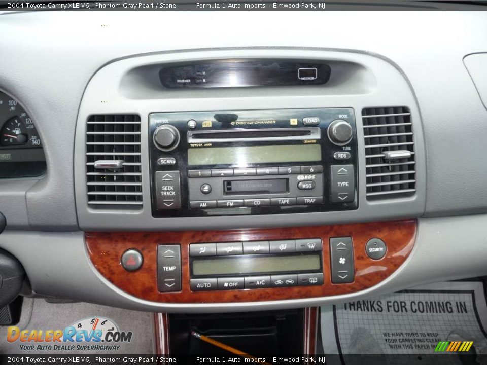 2004 Toyota Camry XLE V6 Phantom Gray Pearl / Stone Photo #20