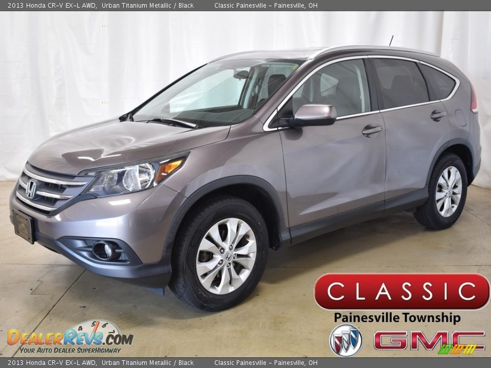 2013 Honda CR-V EX-L AWD Urban Titanium Metallic / Black Photo #1