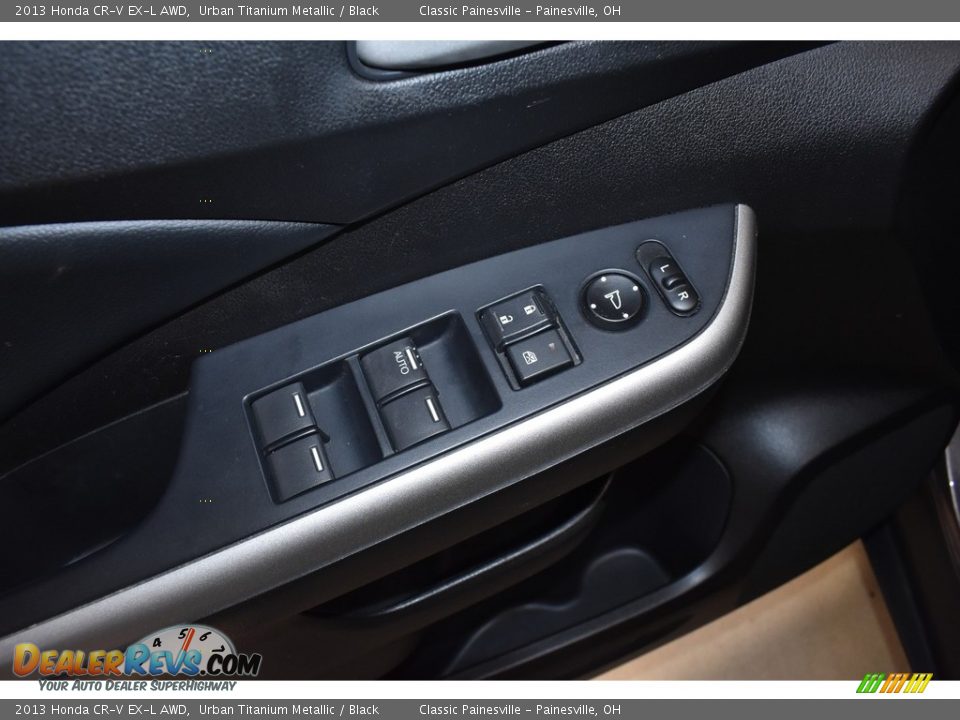 2013 Honda CR-V EX-L AWD Urban Titanium Metallic / Black Photo #9