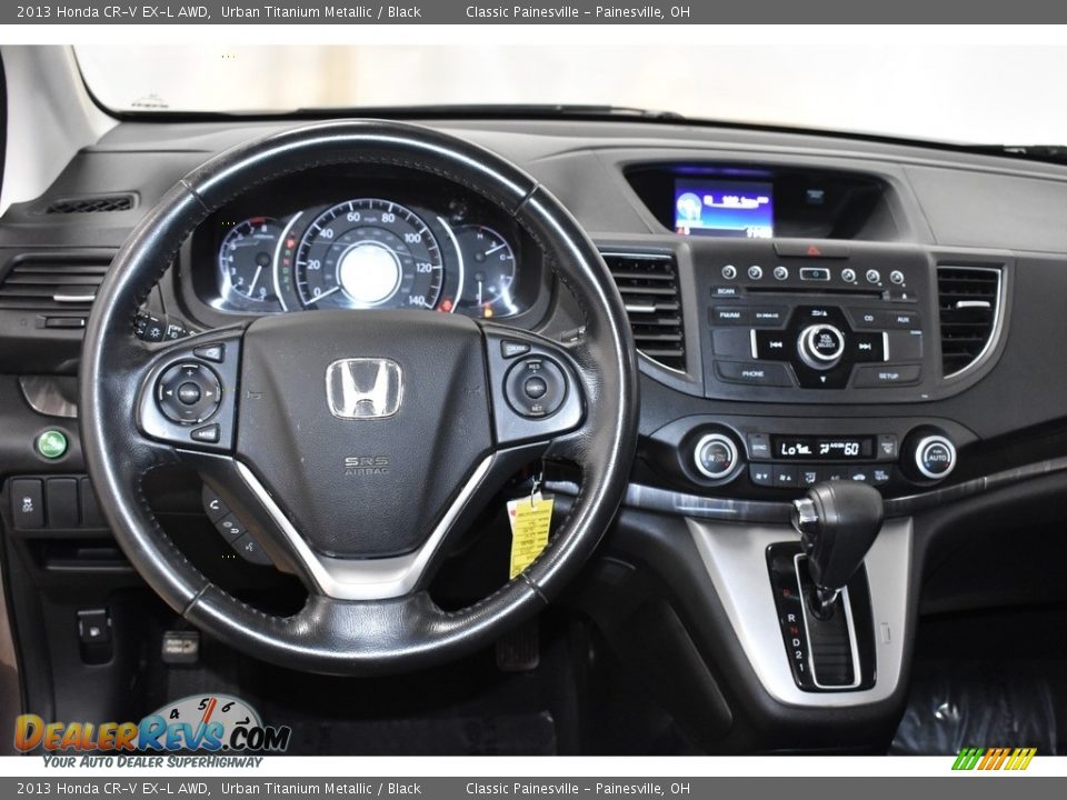 2013 Honda CR-V EX-L AWD Urban Titanium Metallic / Black Photo #10