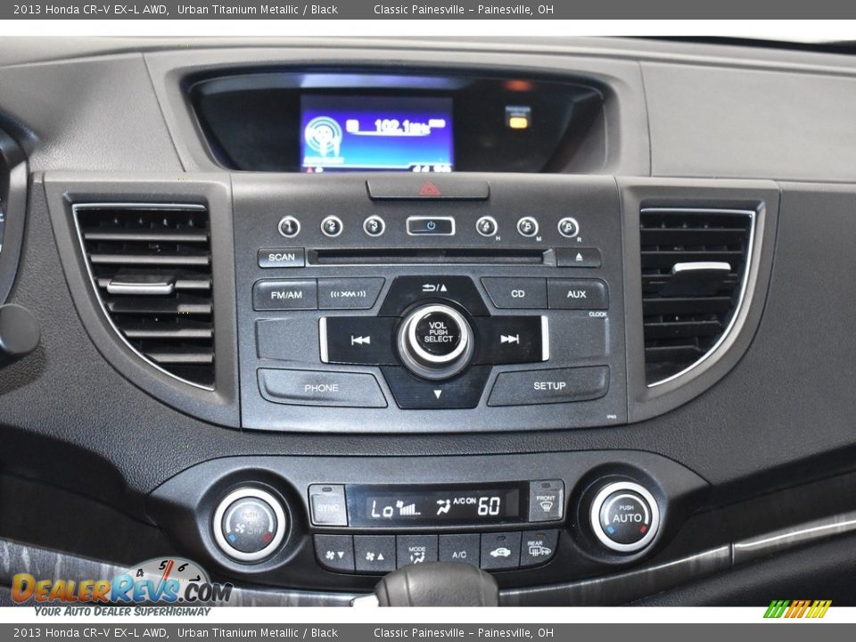 2013 Honda CR-V EX-L AWD Urban Titanium Metallic / Black Photo #11