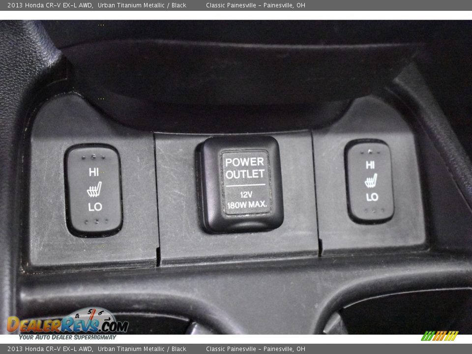 2013 Honda CR-V EX-L AWD Urban Titanium Metallic / Black Photo #12