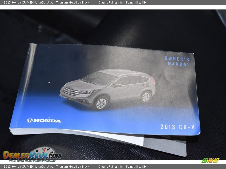 2013 Honda CR-V EX-L AWD Urban Titanium Metallic / Black Photo #16